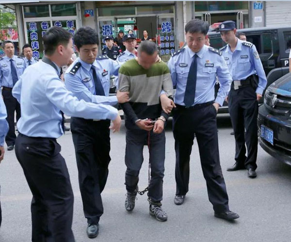 抓获犯罪嫌疑人杨某