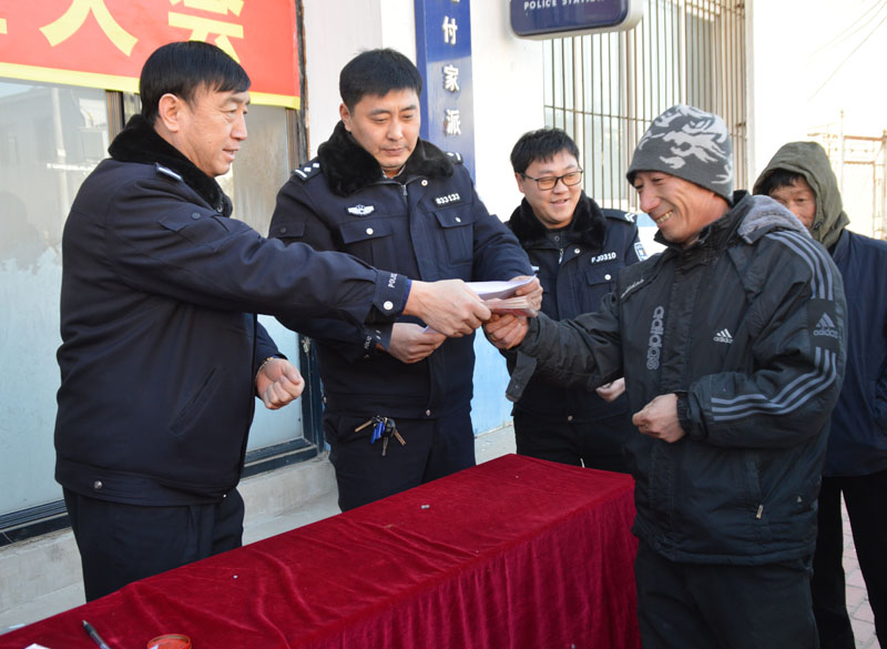领回被骗卖粮款