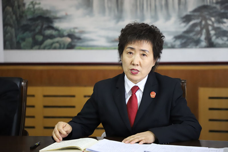 1稿＿头题配图＿葫芦岛市中级人民法院党组书记、院长王淑俐