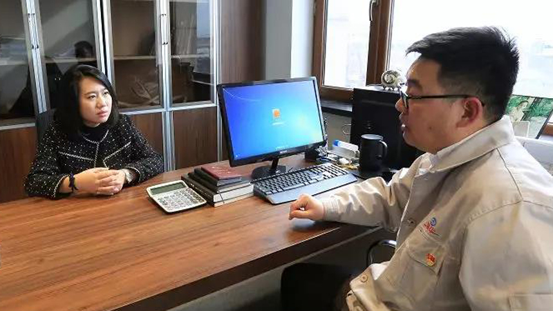 鞍山市律师为企业负责人开展面对面“法治体检”