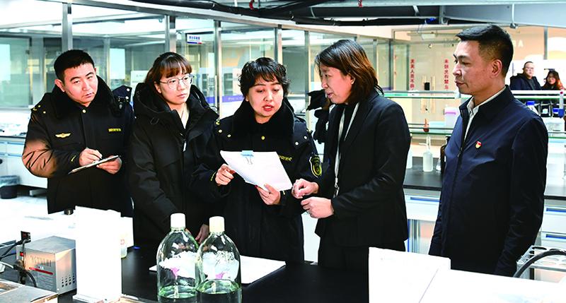 执法部门到企业开展行政执法检查