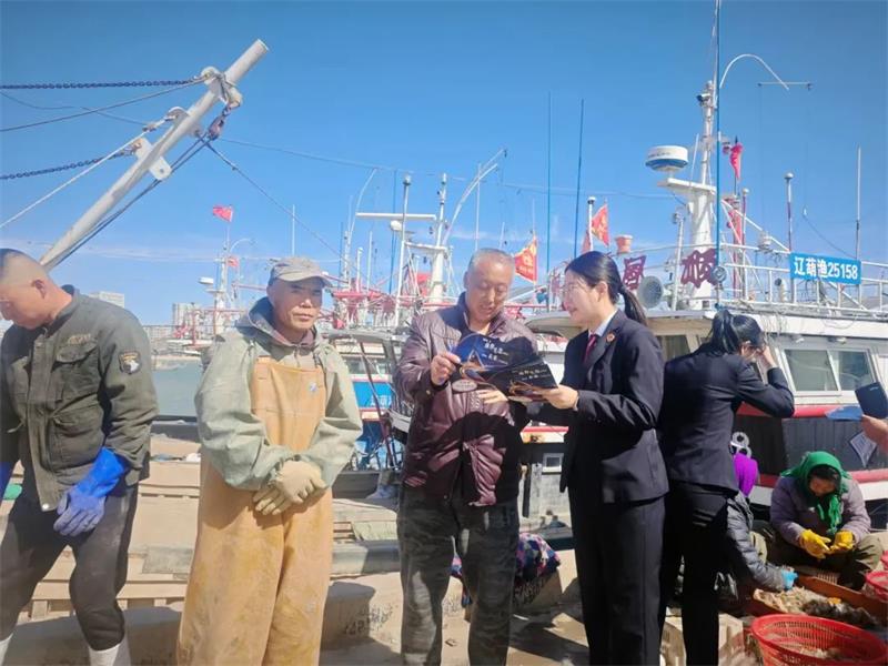 兴城检察院禁渔宣传