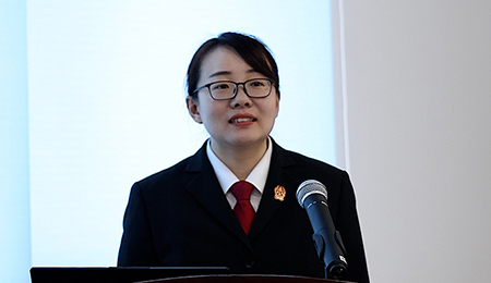 锦州市古塔区人民法院执行局法官汪琳汇报结项课题
