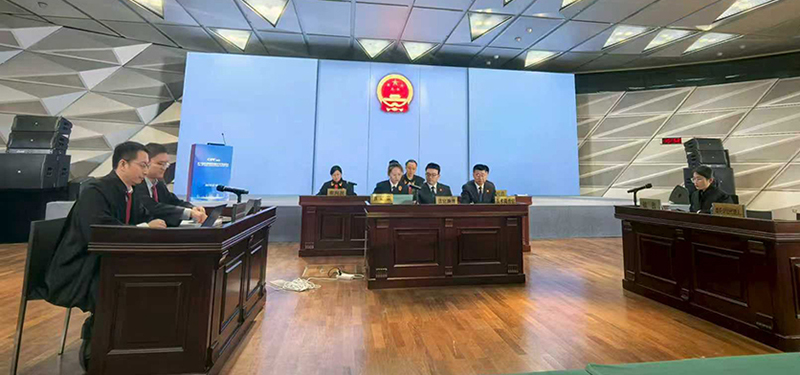 全省首次专利无效宣告与侵权纠纷联合审理现场