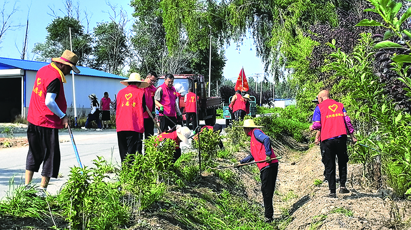 昌图县大兴镇推广垃圾“五指分类法”