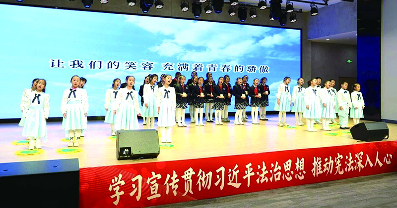 宁山路小学孩子们演唱《明天会更好》